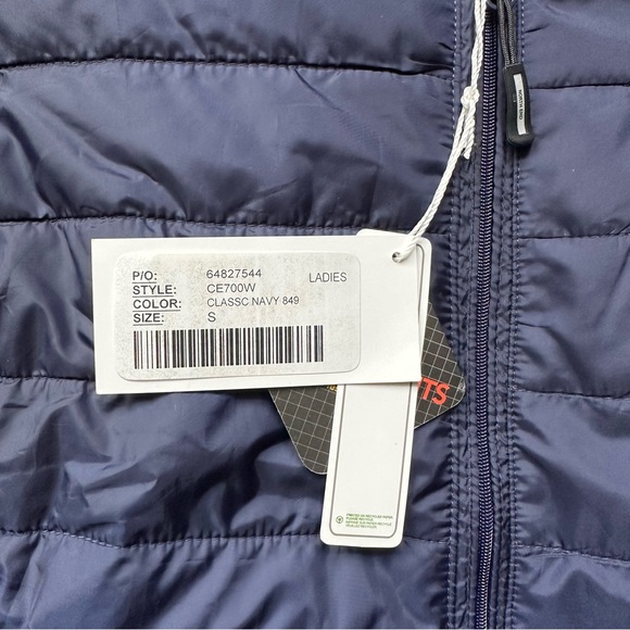 NWT Core365 by North End Women’s US S Classic Navy Packable Puffer Jacket - Picture 5 of 16